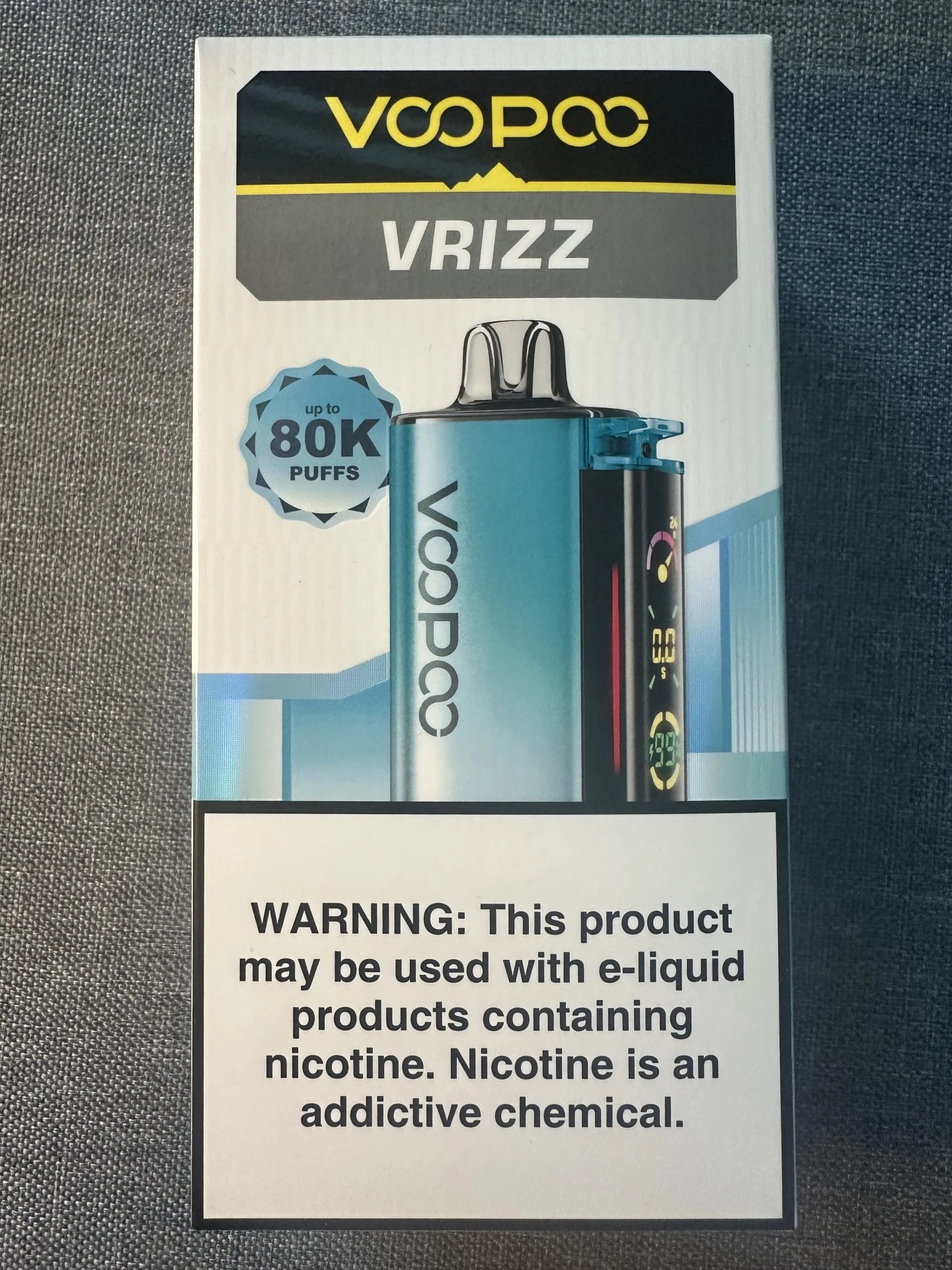 一次性电子烟新进搅局者！简评沃普VOOPOO VRIZZ 8W口 - 微信ttvape888