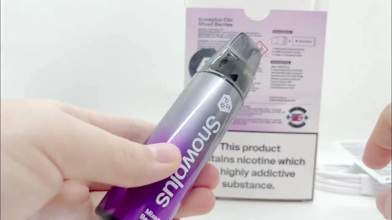 Snowplus雪加 Clic 5000 一次性电子烟介绍 - 微信ttvape888
