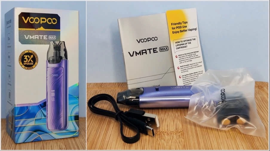 VOOPOO VMate Max开箱及内置清单