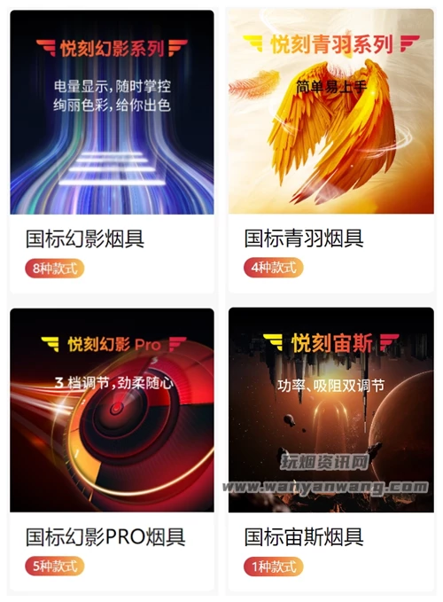 悦刻国标全系介绍