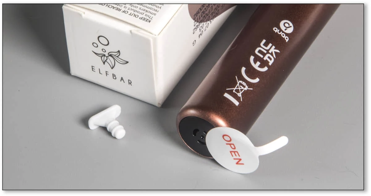 ELF BAR 600 V2 底部防尘塞 - 微信ttvape888